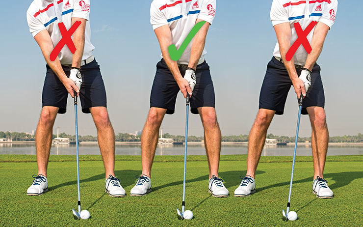 How to get set up for hitting crisp, powerful iron shots