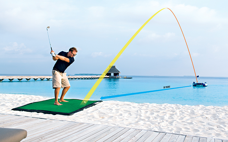 Pitching accurately from 50 yards will save you tons of shots