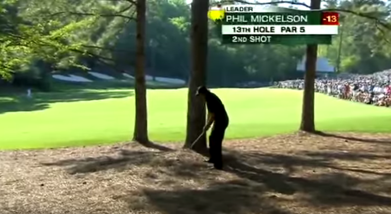 The Top 5 Masters shots