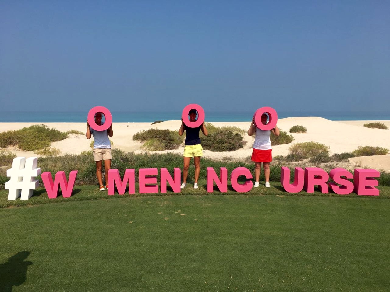 Saadiyat Beach lights up social media with #WomenOnCourse