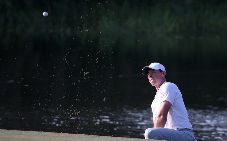 McIlroy’s sloppy start clears the home straight for Stenson, Willett and Noren