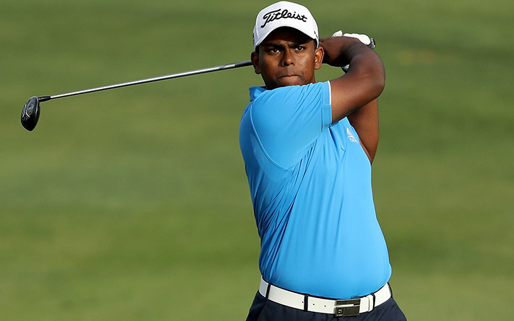 Indian amateur Rayhan Thomas delights ‘home’ fans with opening 68 in Dubai