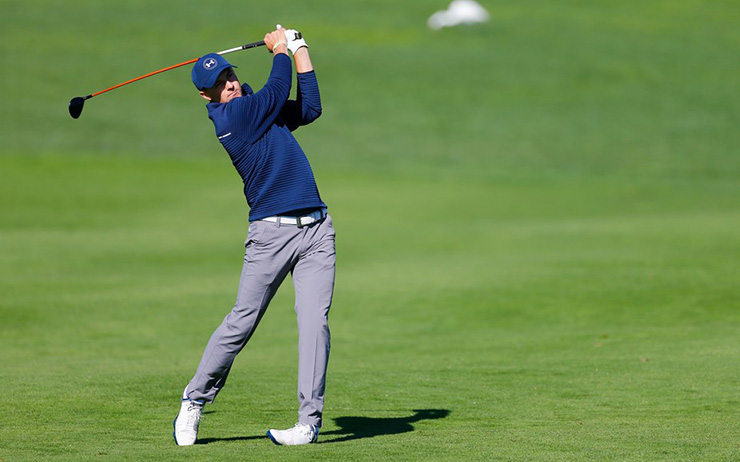 Jordan Spieth’s victory lap  at Pebble Beach brings  the Masters into focus