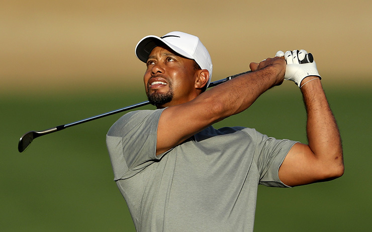 Tiger: I’m here to win  and I don’t need a  perfect swing to do it