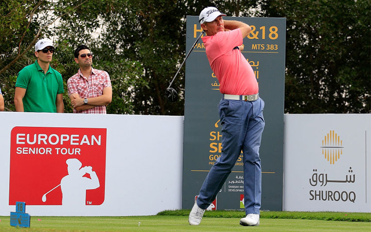 Kingston poised as Sharjah Senior Golf Masters set for thrilling finale  