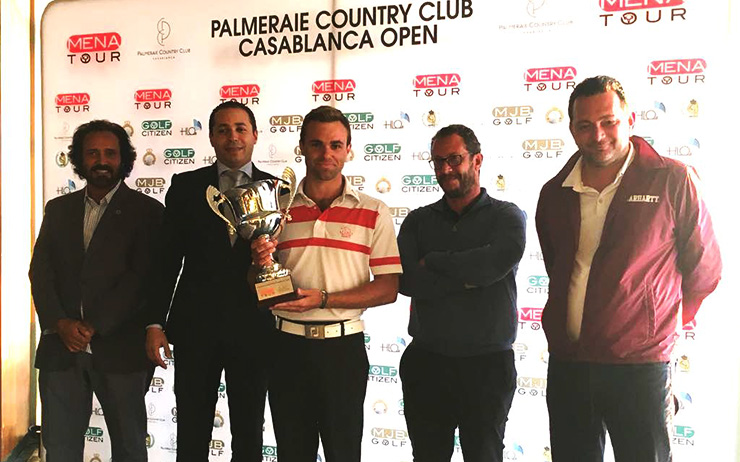 Spanish rookie wins on MENA Tour debut after negotiating marathon six hole playoff