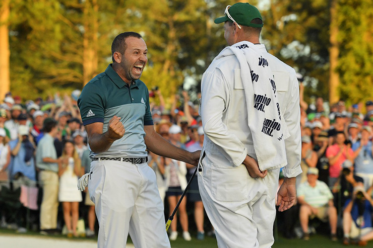 Sergio Garcia and Justin Rose’s amazing Sunday, in pictures