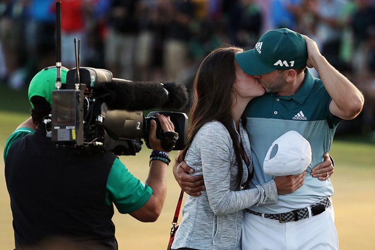 How Sergio Garcia’s fiancee, Angela Akins, has helped his career