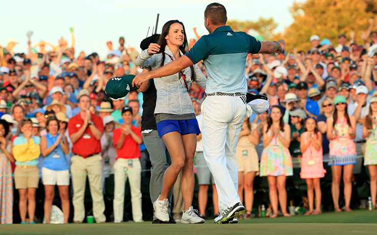 Sergio Garcia is considering wearing his green jacket at his wedding