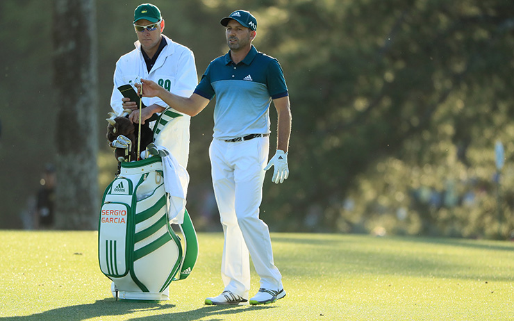 Sergio’s winning Masters bag