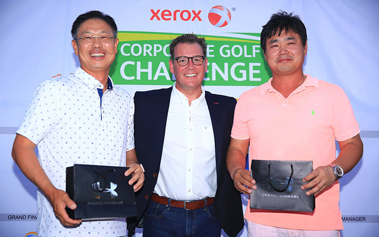 Defending champions sizzle on Fire as 19th Xerox Corporate Golf Challenge begins its “Race to Earth”