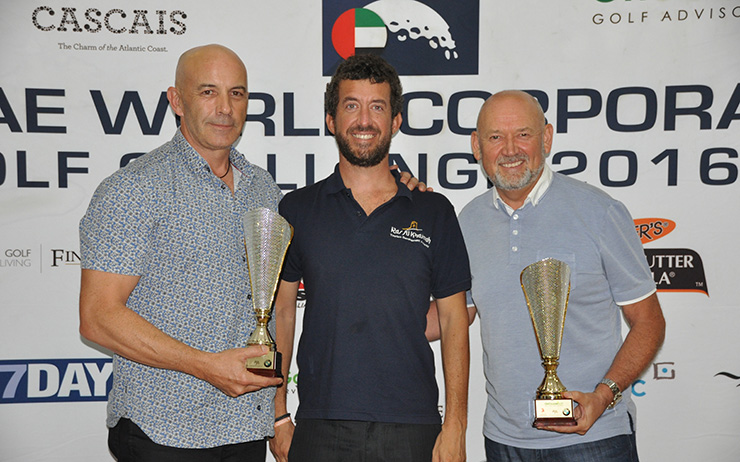 Kelshaw and Rix tame Tower Links to earn wings to World Corporate Golf Challenge final in Portugal