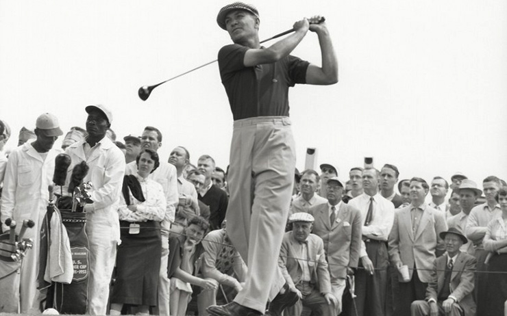 How would modern tour pros do hitting Ben Hogan’s old clubs? We had them try, and it wasn’t pretty
