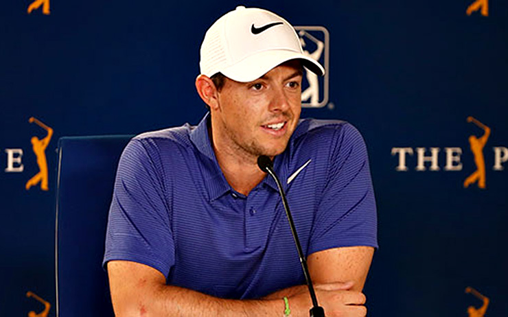 Rory McIlroy seems optimistic about playing in next week’s  U.S. Open