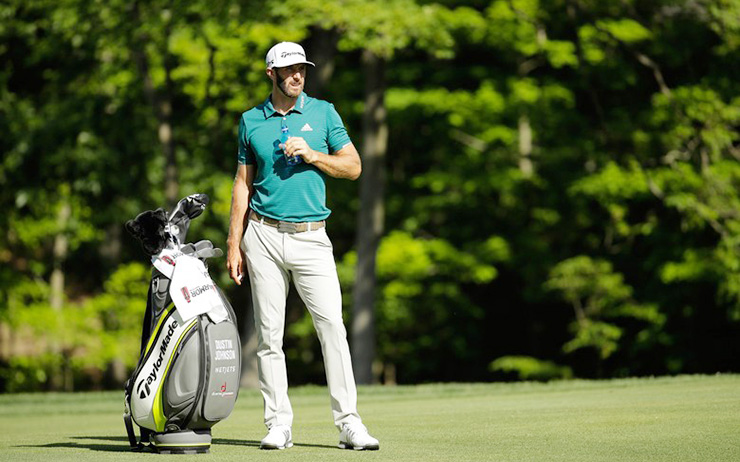 Dustin Johnson’s busy U.S. Open prep includes early Erin Hills visit after MC at Muirfield Village, birth of second child