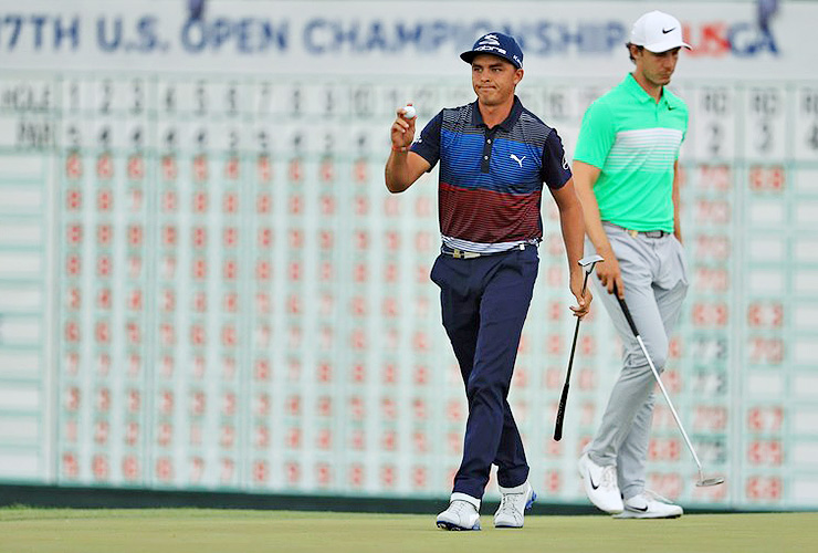 Rickie Fowler loses ground, but far from out at Erin Hills