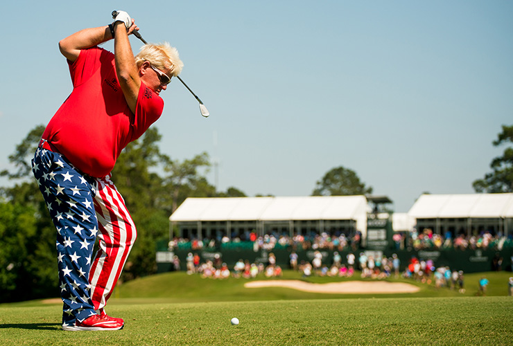 Injured shoulder forces John Daly to withdraw from U.S. Senior Open