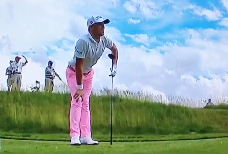 Justin Thomas hits the shot of the tournament, coins signature catchphrase in the process