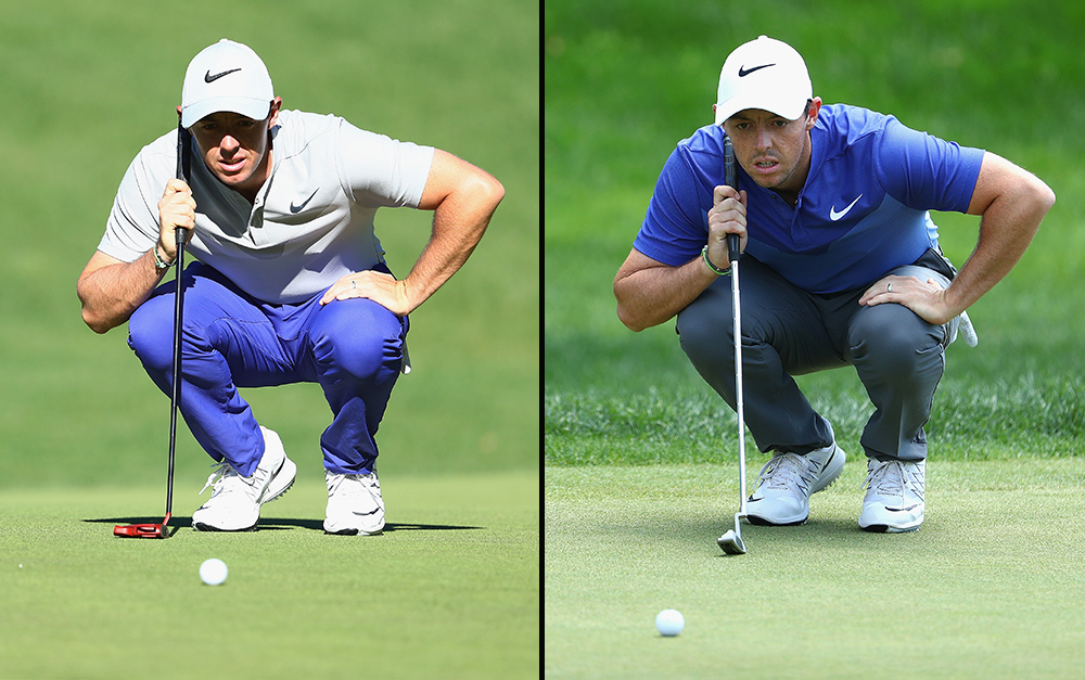 Keeping tabs on Rory’s putter switches