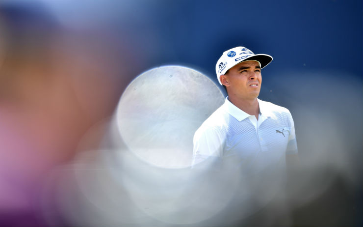 The Open 2017: Watch Rickie Fowler miss a par-4 hole-in-one by two inches