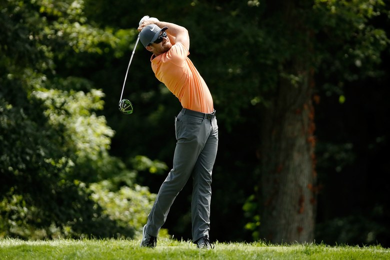 Patrick Rodgers shoots 64, leads by two at the John Deere Classic
