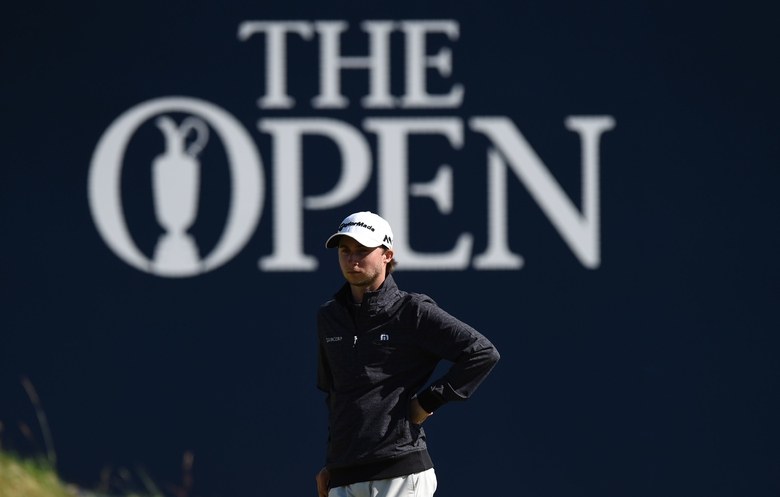 Think Austin Connelly is out of place on this Open leader board? Think again