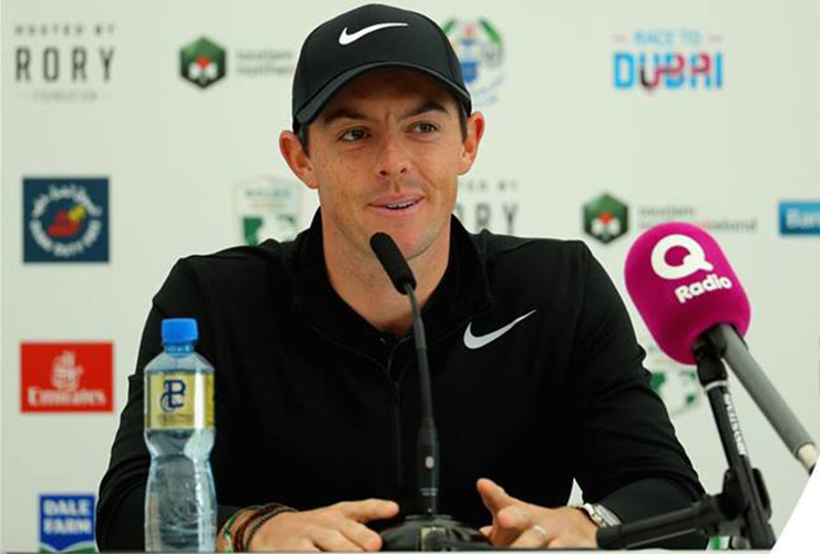 McIlroy shies away from social media as sour taste from Elk Twitter feud lingers