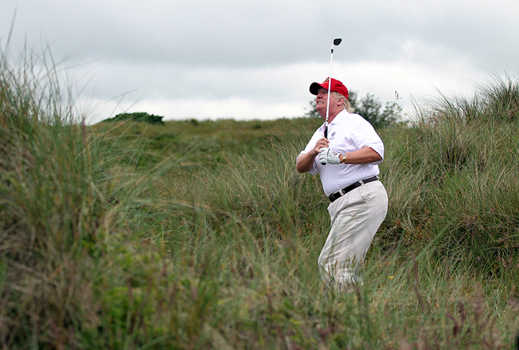 Donald Trump’s old golf clubs are up for auction (and they’re going for a staggeringly high price)
