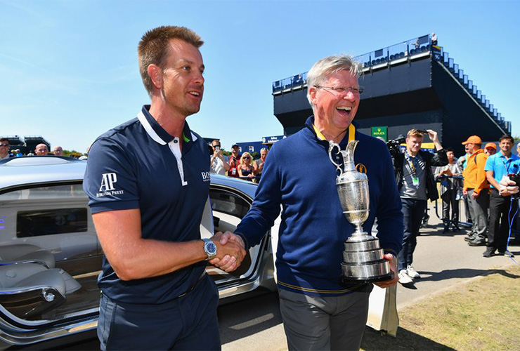 There’s one thing Henrik Stenson wishes he did with the claret jug