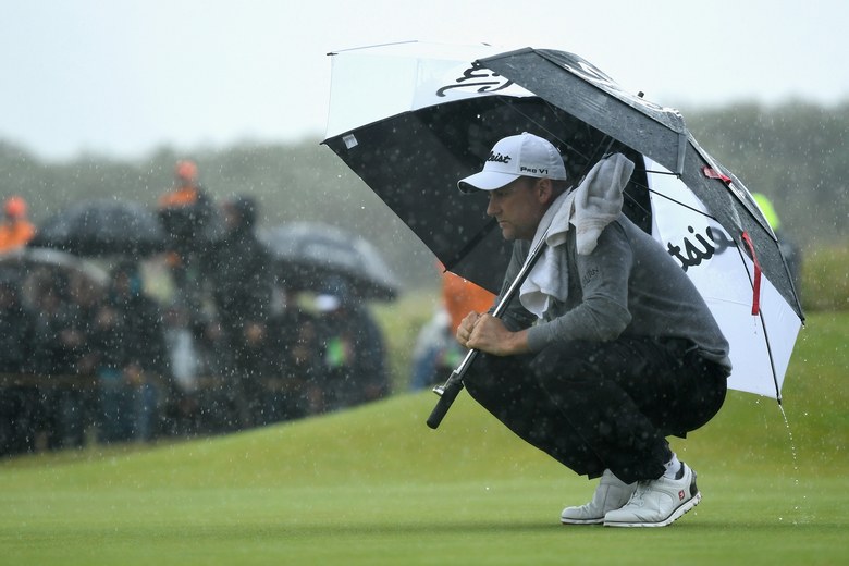 Chasing his first major, Ian Poulter is being surprisingly careful not to sound too confident