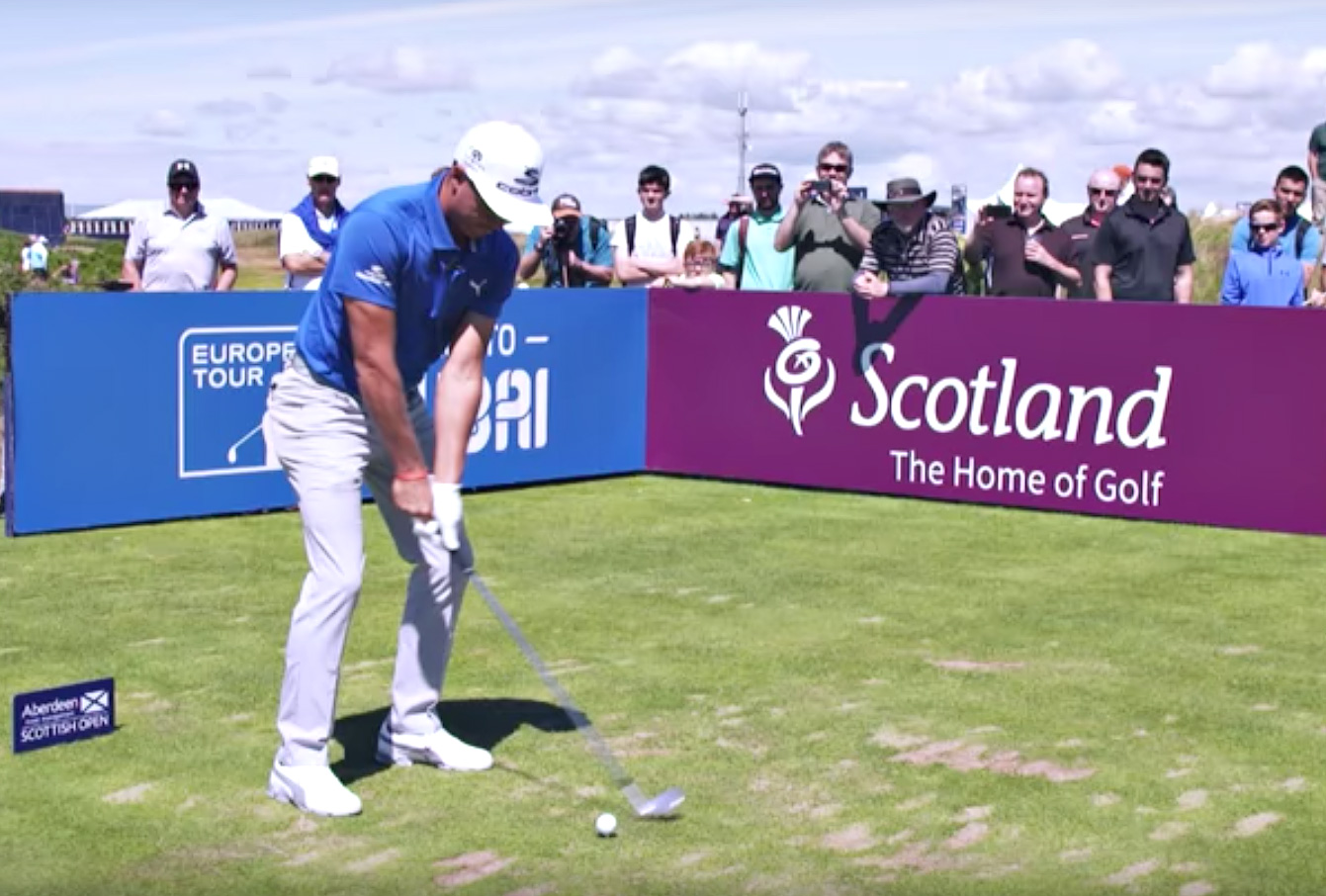 European Tour’s “Left-Handed Challenge” will make you feel (much) worse about your own game