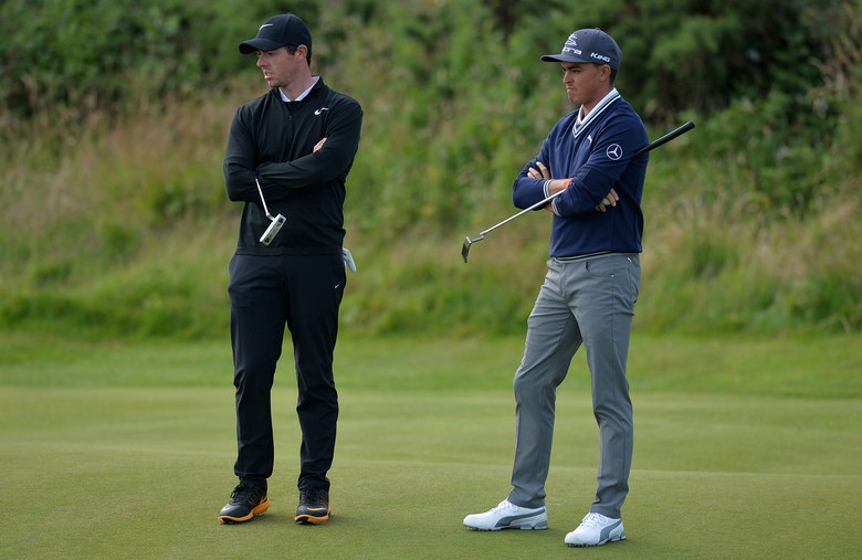 Rickie Fowler and Rory McIlroy start the Scottish Open in opposite directions