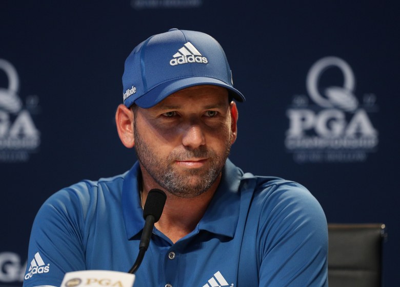 PGA Championship 2017: Super serious Sergio Garcia doesn’t want to talk about Kenny G or his wedding