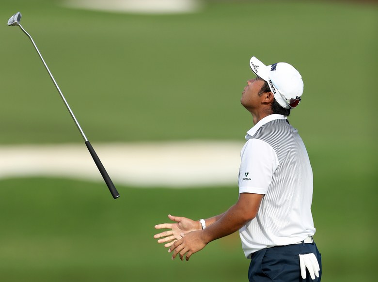 Hideki Matsuyama is practicing with FIVE putters, won’t pick one until Thursday’s first tee