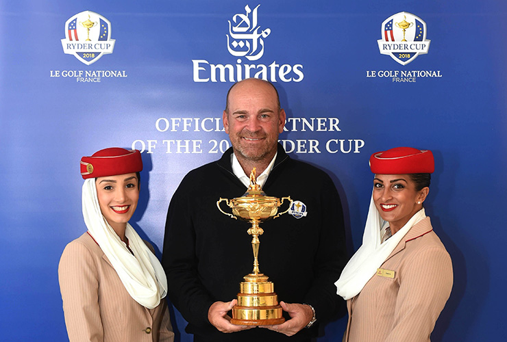 Emirates gives the Ryder Cup wings