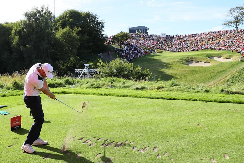 There’s an 86-yard hole on the European Tour this week, and it’s going about as you’d expect