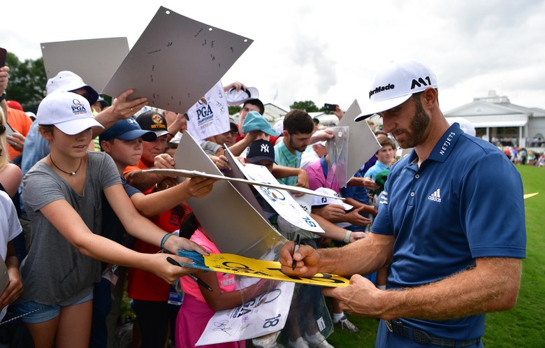 PGA Championship Wednesday rundown: DJ’s zinger, golf’s schedule shuffle and Creamer’s Solheim Cup reprieve