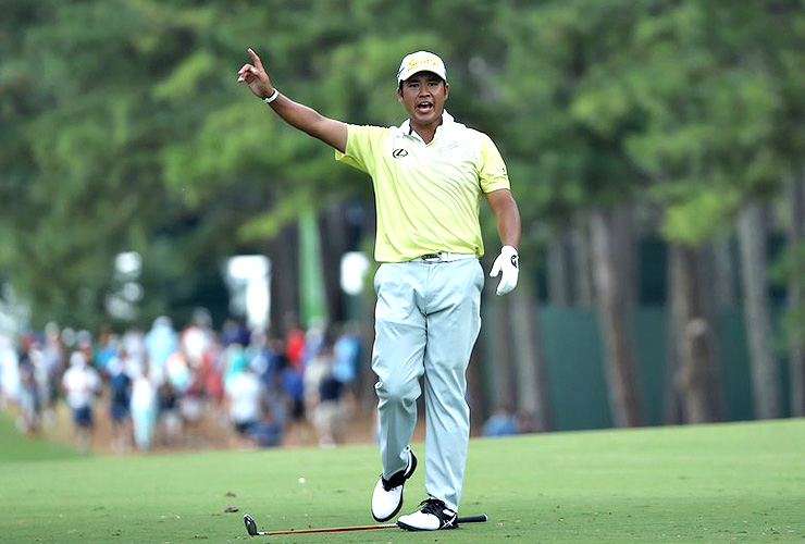 PGA Championship 2017: Matsuyama, despite struggles, within striking distance