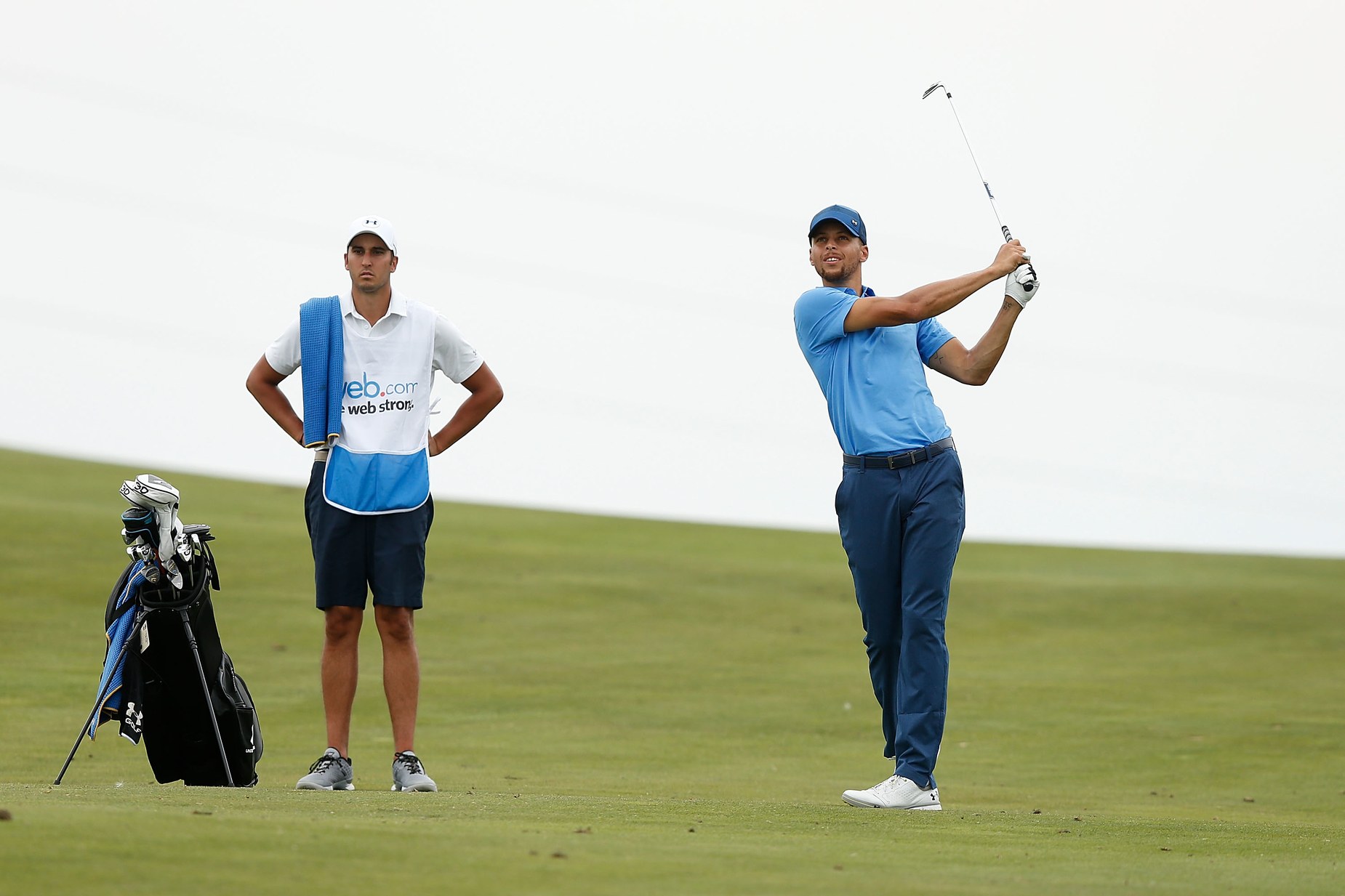 PGA Tour players react to Steph Curry’s opening-round 74: ‘Very cool what he did’