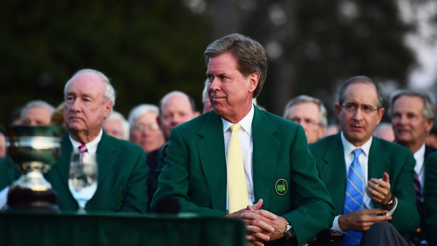 Fred Ridley takes the  lead at Augusta National