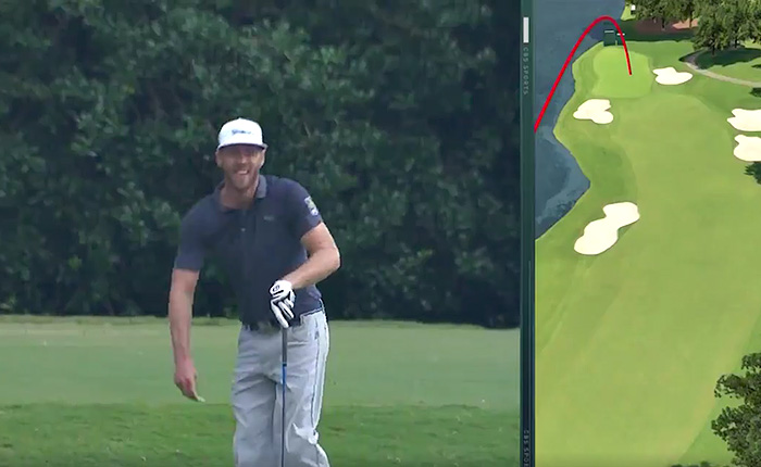 PGA Championship 2017: Watch Graham DeLaet nearly make an ace on a par-4 at Quail Hollow