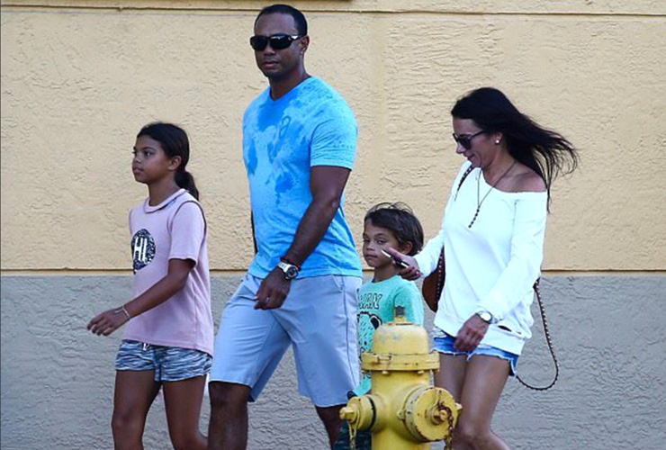 Tiger Woods looks like he’s moving around pretty well