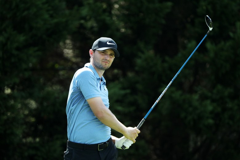 Kyle Stanley shoots 64, leads by two shots at the Tour Championship