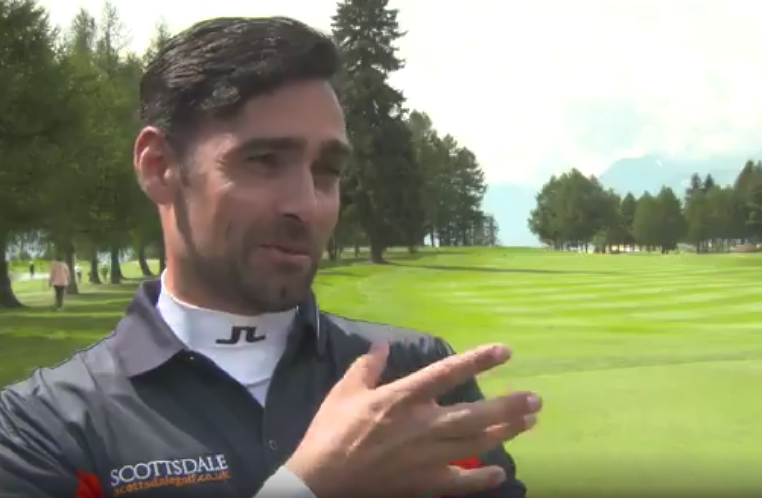European Tour pro Facetimed for birth of second child because he “was on a good run of form”
