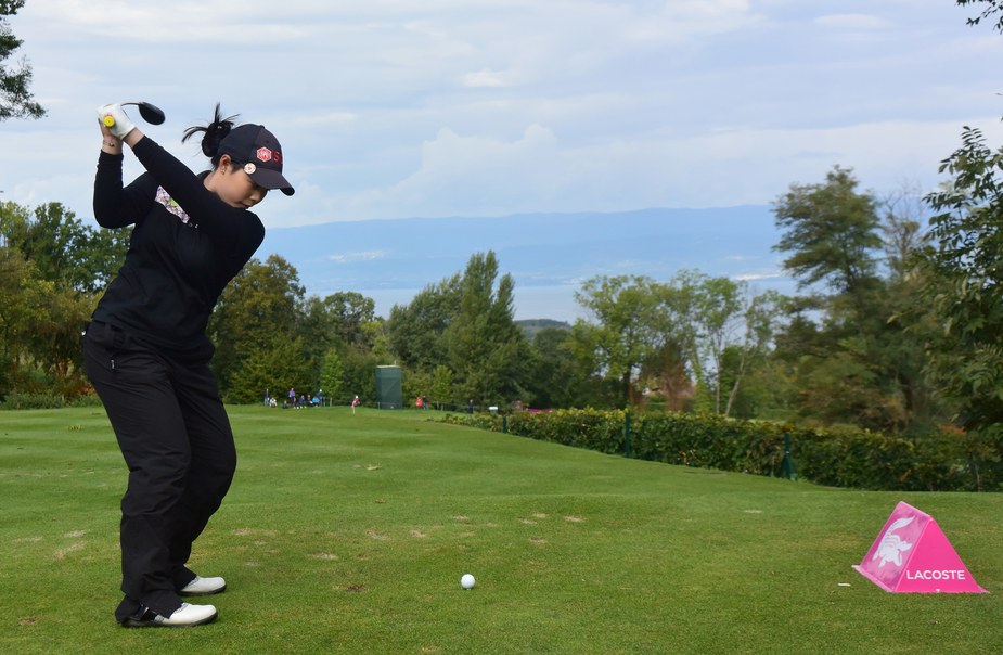 Moriya Jutanugarn’s 68 gives her lead at Evian Championship in pursuit of first LPGA win