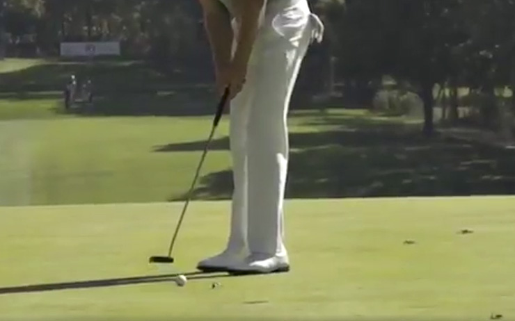 You won’t believe how a LEAF caused a four-shot penalty that may keep one golfer from earning his PGA Tour card