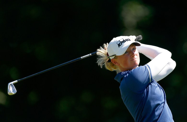 Stacy Lewis, up by three, eyes the most meaningful, if not the most memorable win of her career