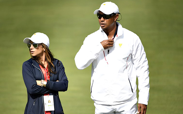 Presidents Cup 2017: Who is the mystery woman with Tiger Woods at Liberty National?