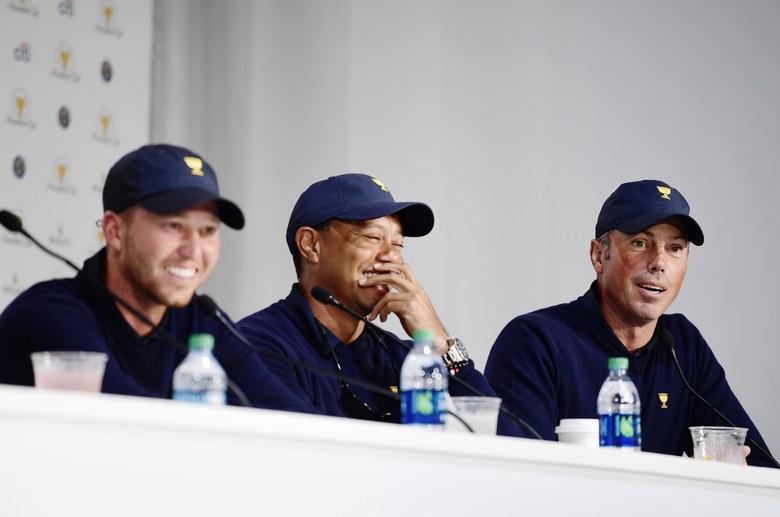 Presidents Cup 2017: Matt Kuchar ran a five-minute press conference — and Jordan Spieth took some serious ribbing