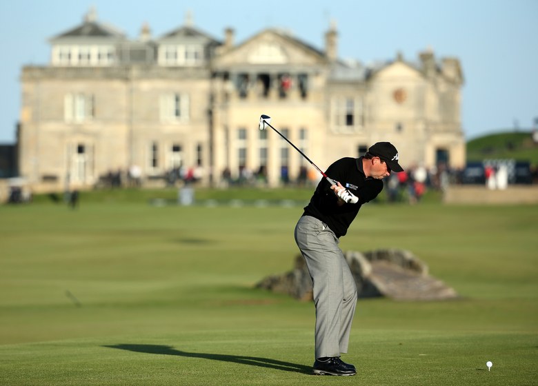 Former Ryder Cup player incurs embarrassing two-stroke penalty at St. Andrews — thanks to his caddy